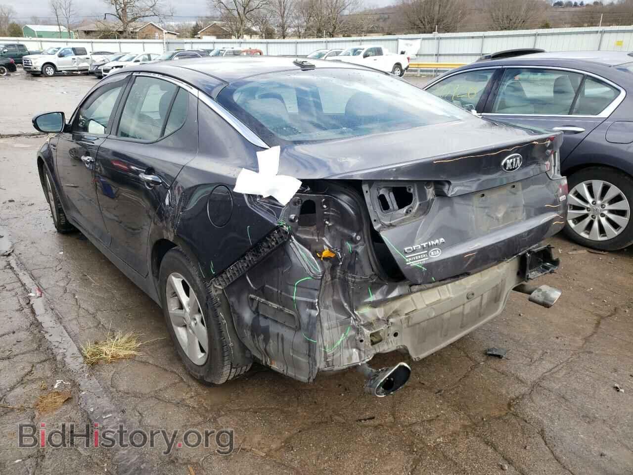 2015 KIA OPTIMA - VIN: KNAGM4A70F5633712 - Фото 3