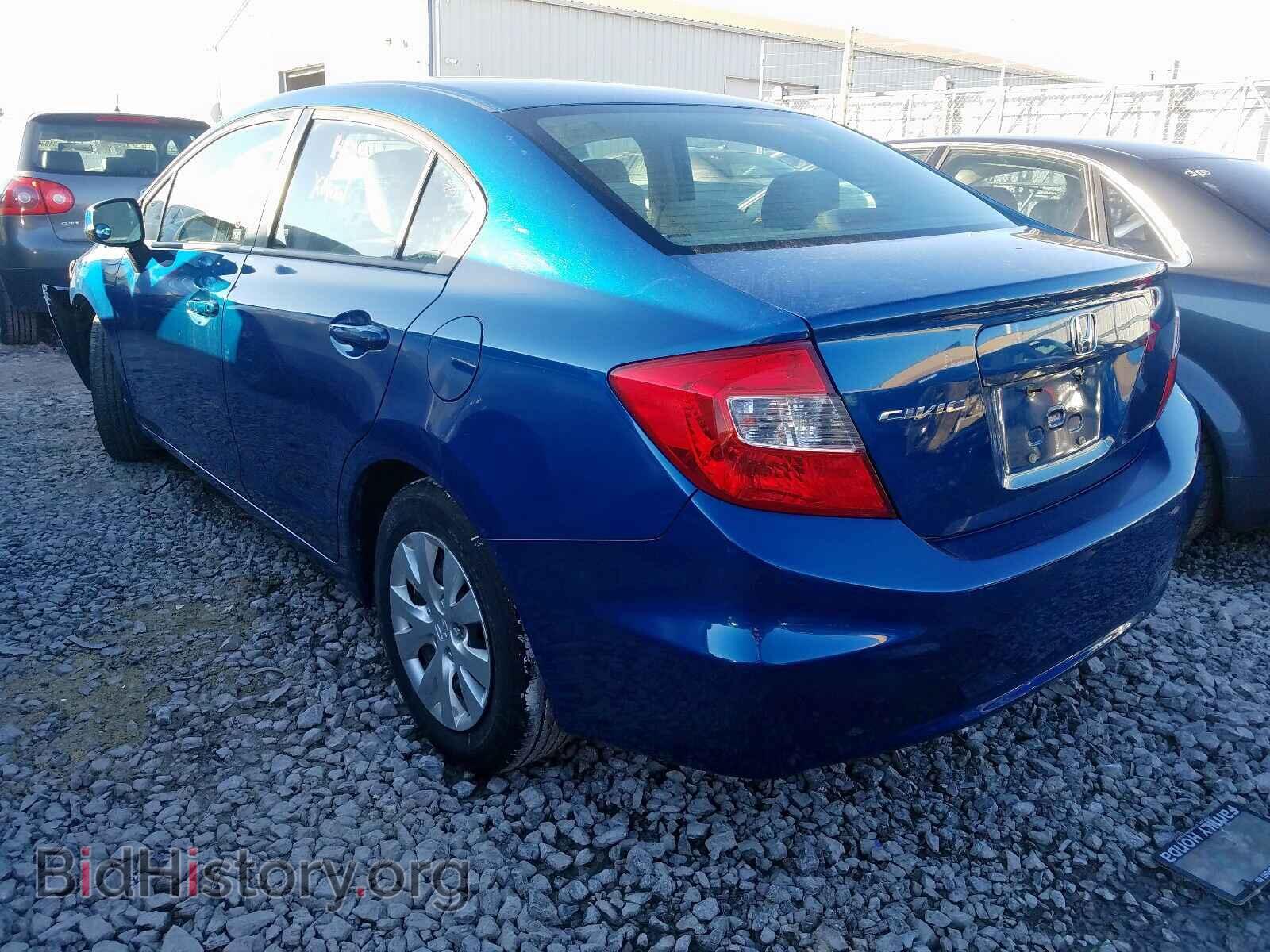 2012 HONDA CIVIC - VIN: 2HGFB2F4XCH019389 - Фото 3