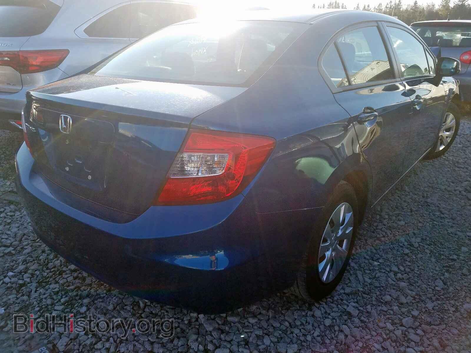 2012 HONDA CIVIC - VIN: 2HGFB2F4XCH019389 - Фото 4
