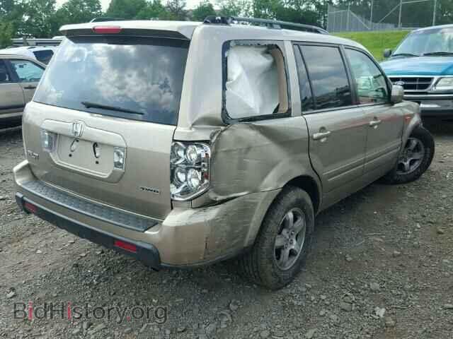 2006 HONDA PILOT - VIN: 2HKYF18476H545204 - Фото 4