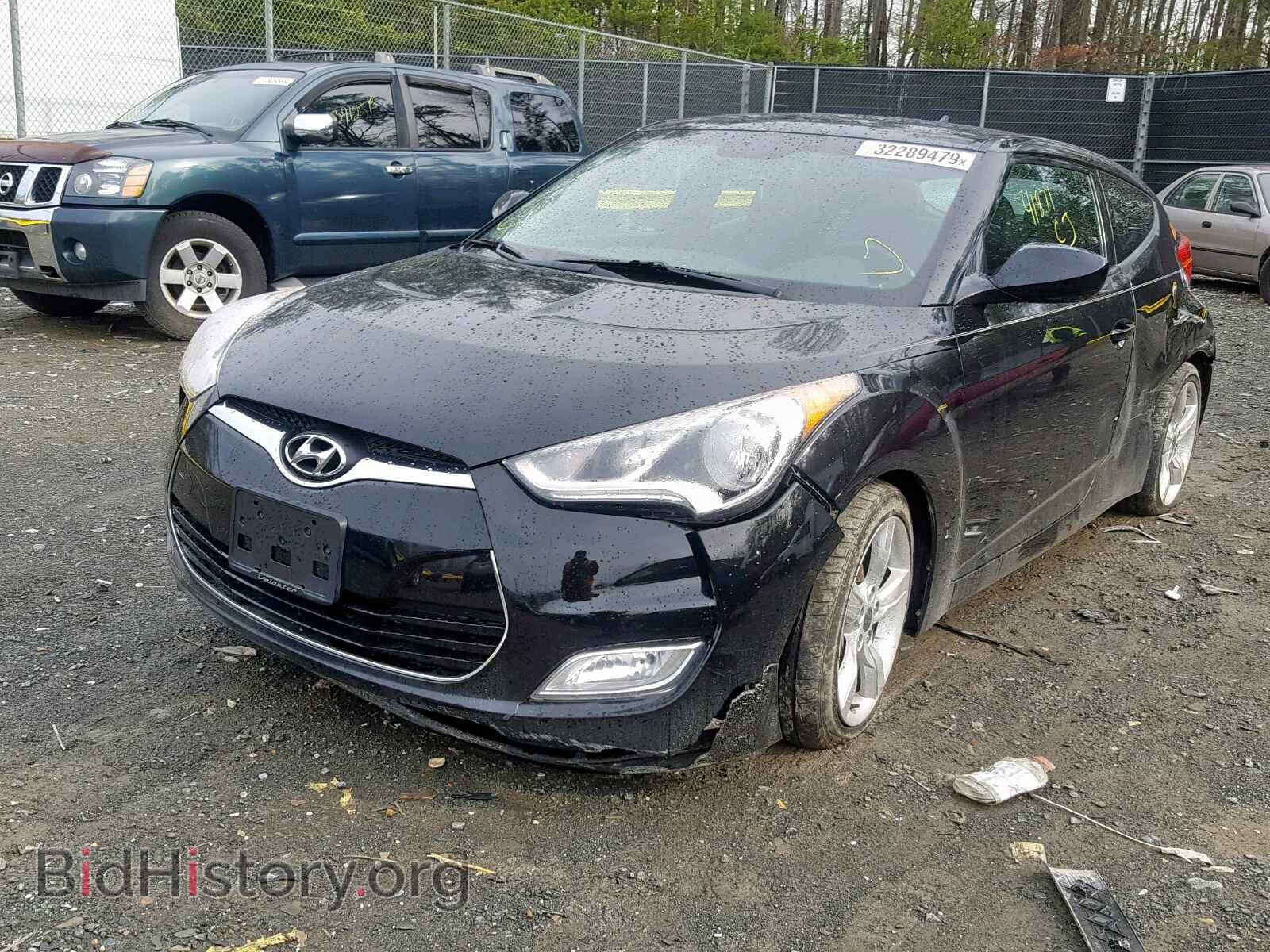 2014 HYUNDAI VELOSTER - VIN: KMHTC6ADXEU211338 - Фото 2