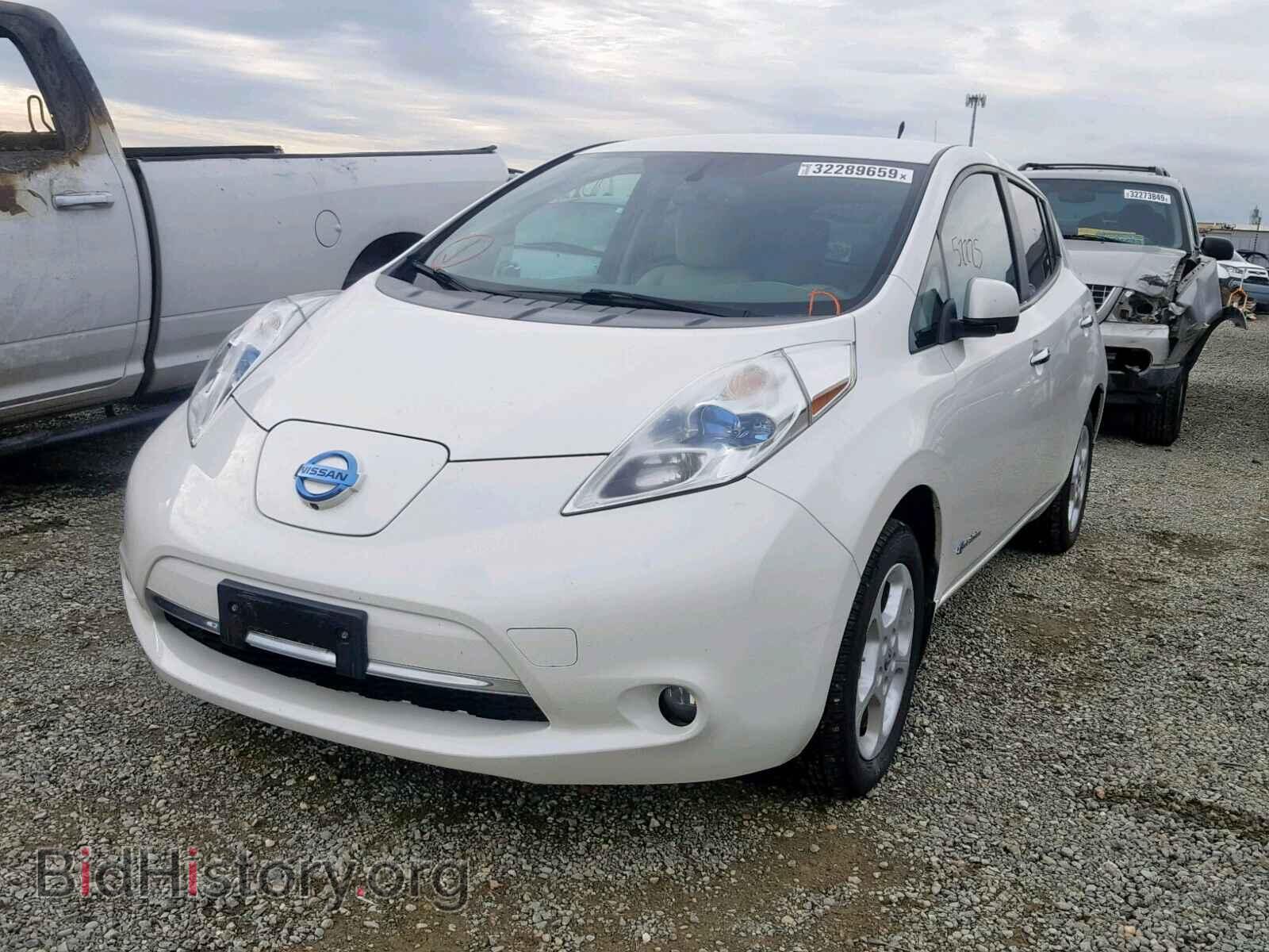 2013 NISSAN LEAF - VIN: 1N4AZ0CPXDC403920 - Фото 2