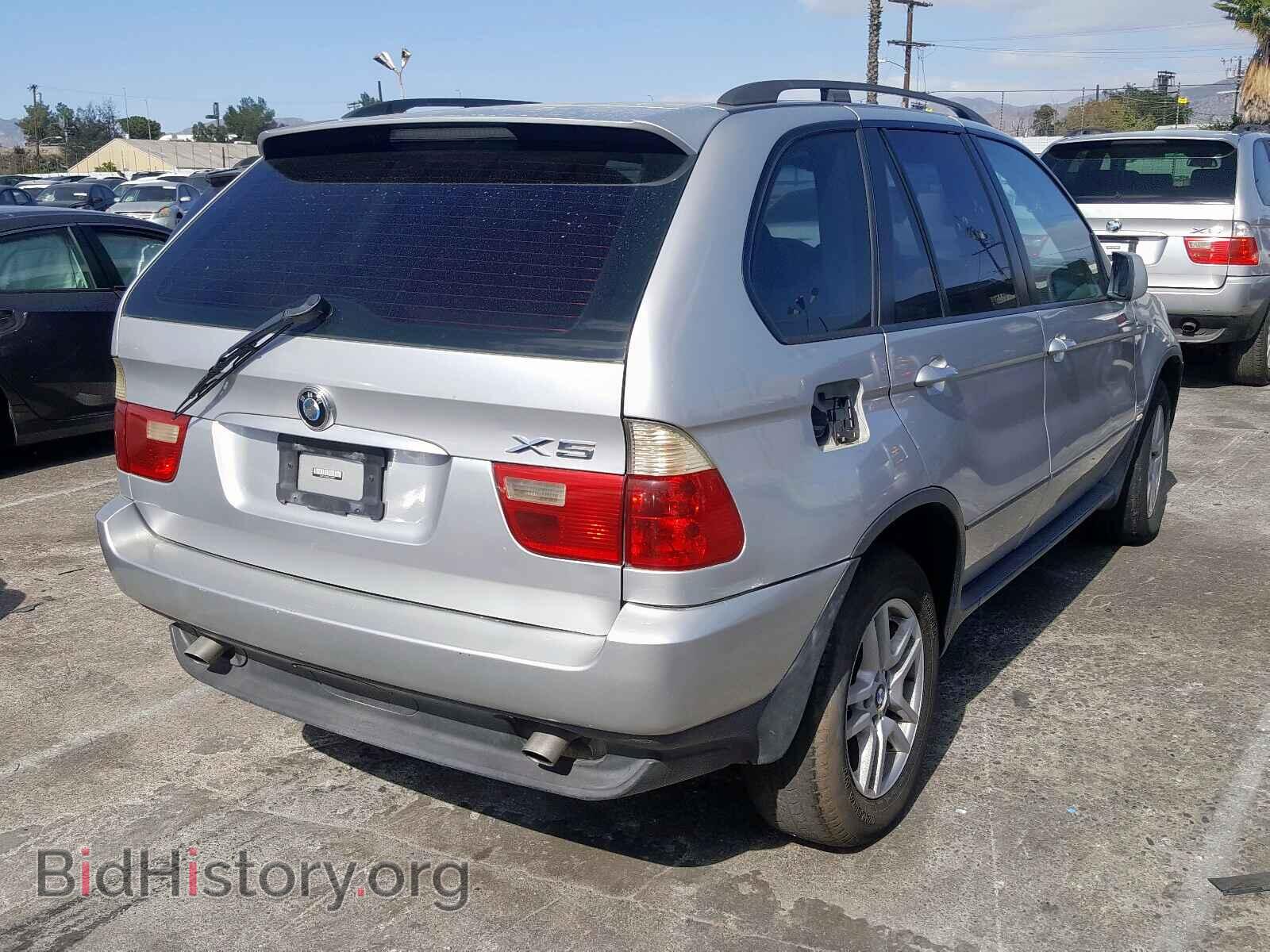 2005 BMW X5 - VIN: 5UXFA13585LY00182 - Фото 4