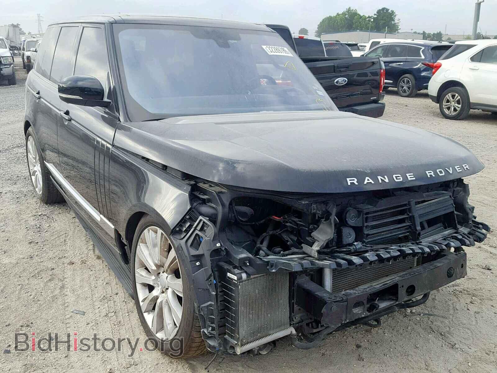 Photo SALGS2EF7GA253699 - LAND ROVER RANGE ROVE 2016
