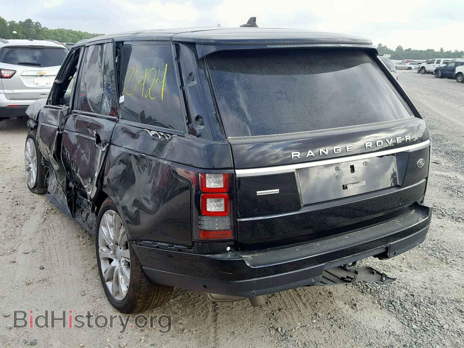 2016 LAND ROVER RANGE ROVE - VIN: SALGS2EF7GA253699 - Photo 3