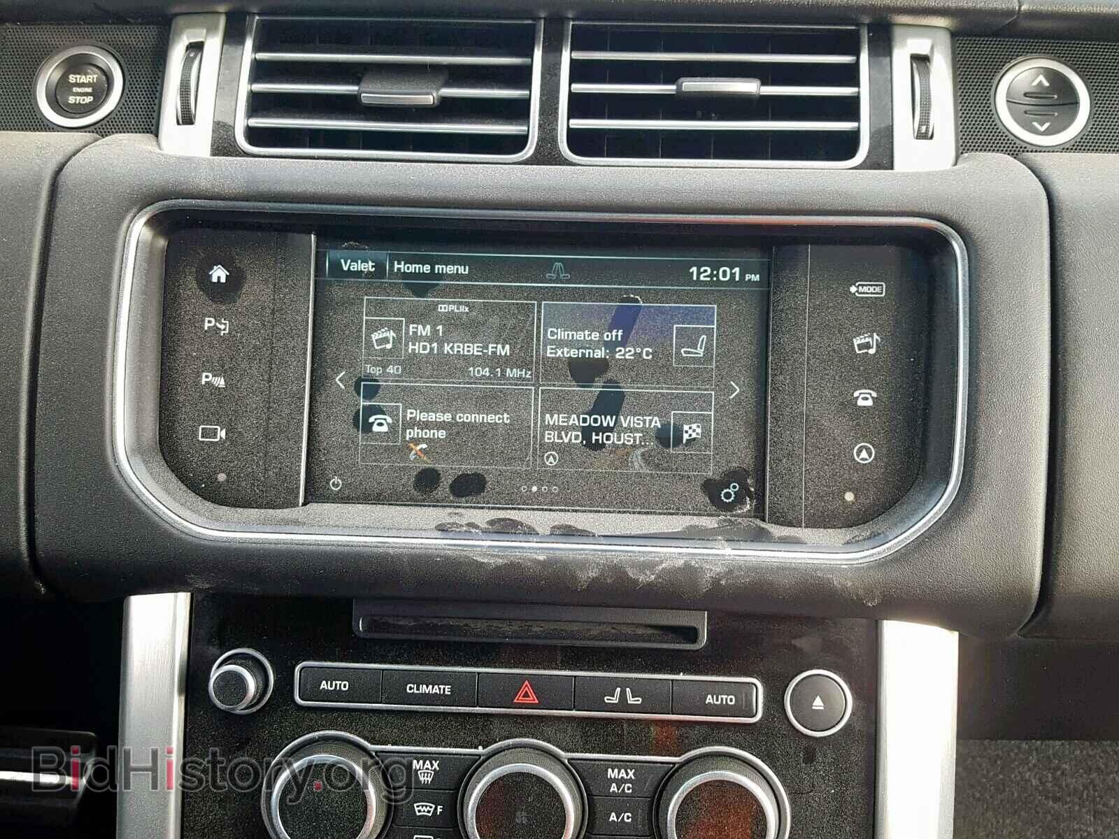 2016 LAND ROVER RANGE ROVE - VIN: SALGS2EF7GA253699 - Photo 9
