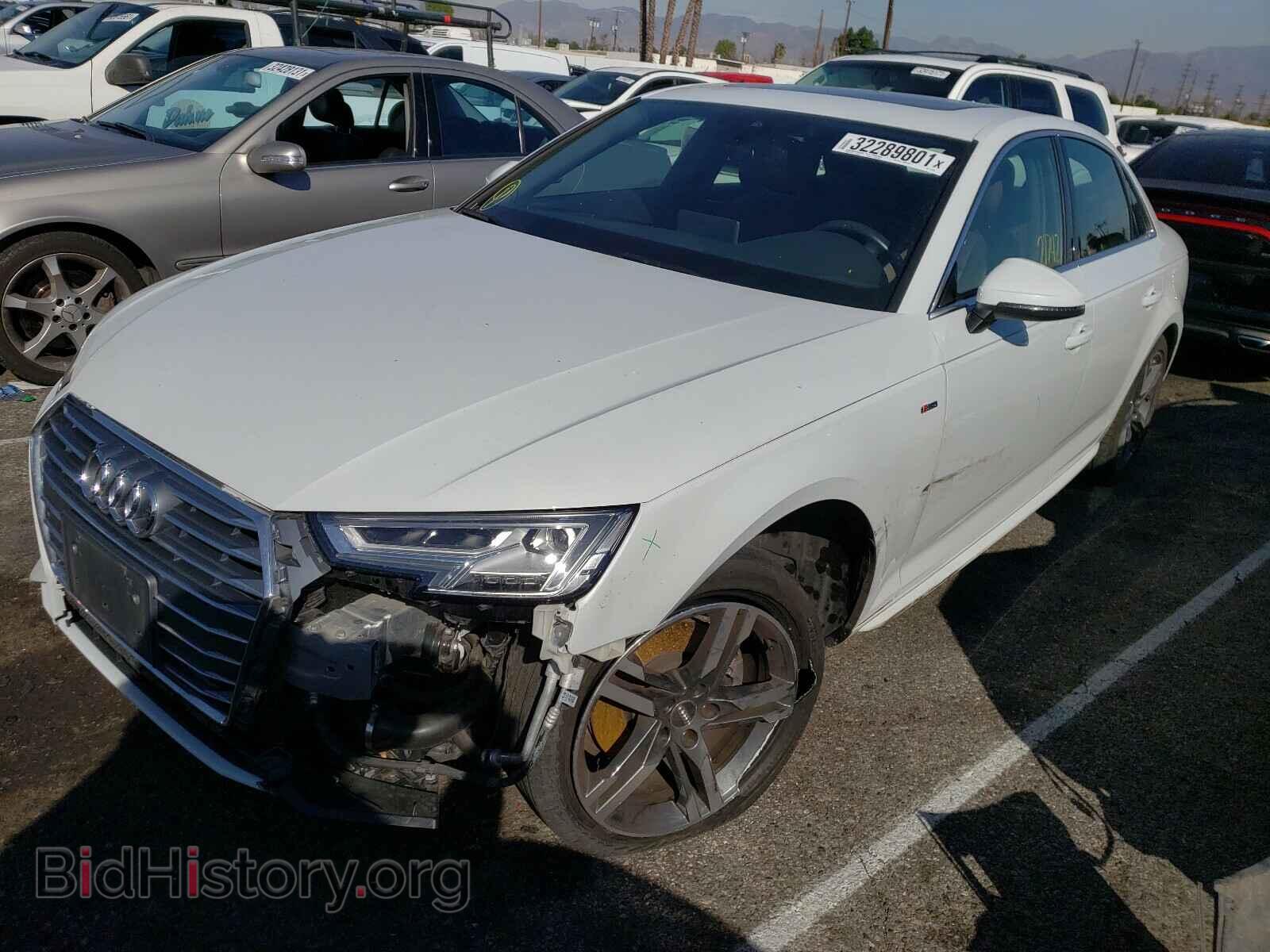 2018 AUDI A4 - VIN: WAULMAF49JN011047 - Фото 2