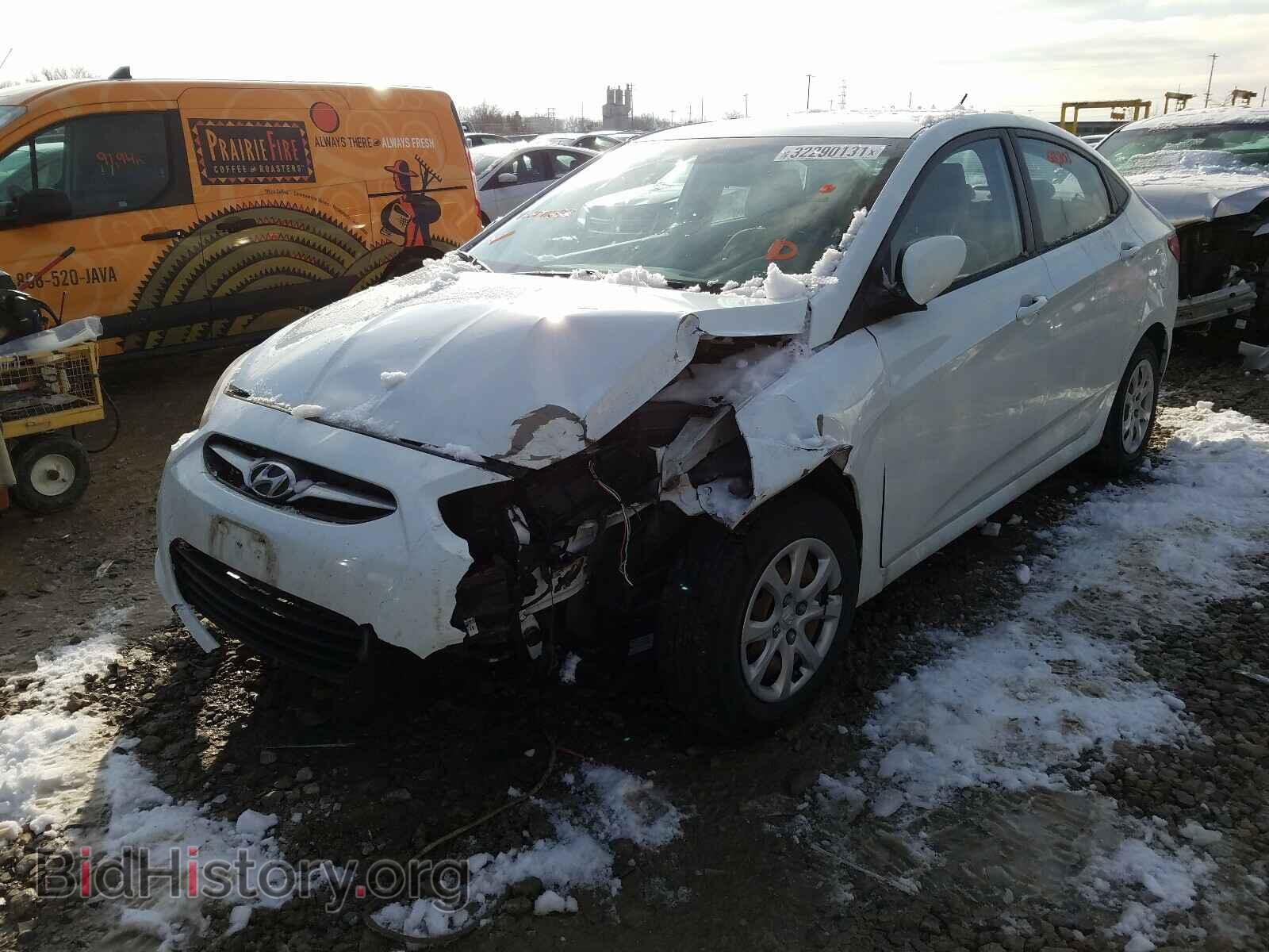 2013 HYUNDAI ACCENT - VIN: KMHCT4AE6DU491223 - Фото 2