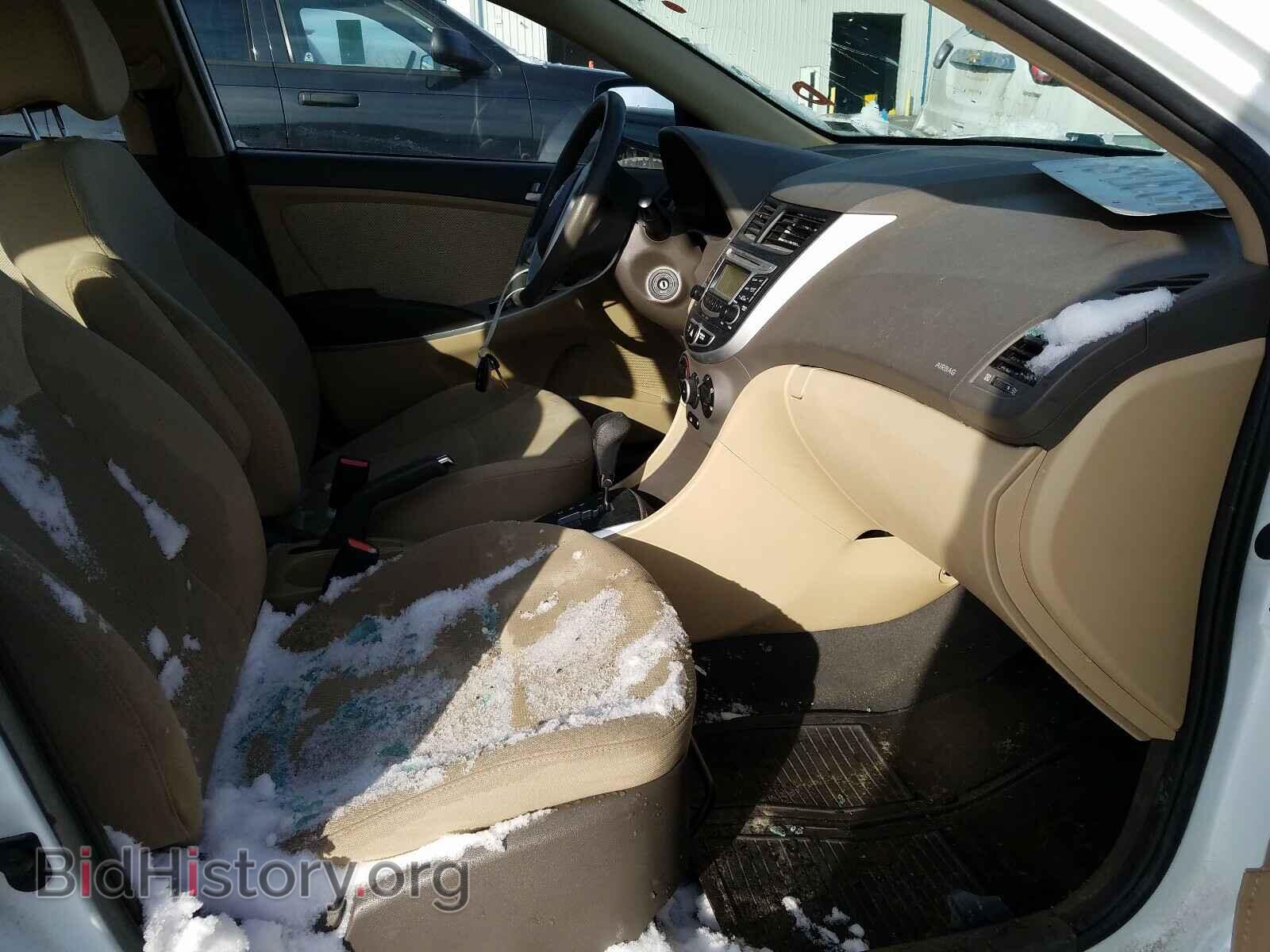 2013 HYUNDAI ACCENT - VIN: KMHCT4AE6DU491223 - Фото 5