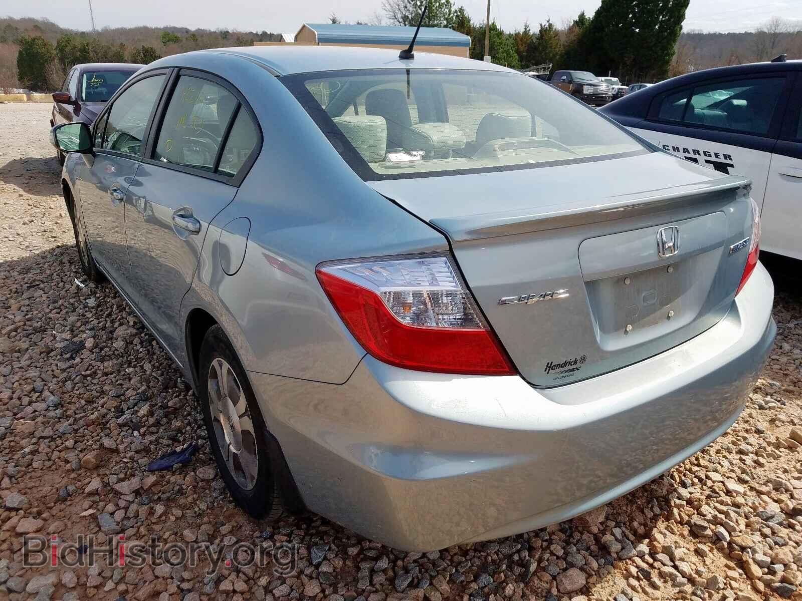 2012 HONDA CIVIC - VIN: JHMFB4F29CS010750 - Фото 3