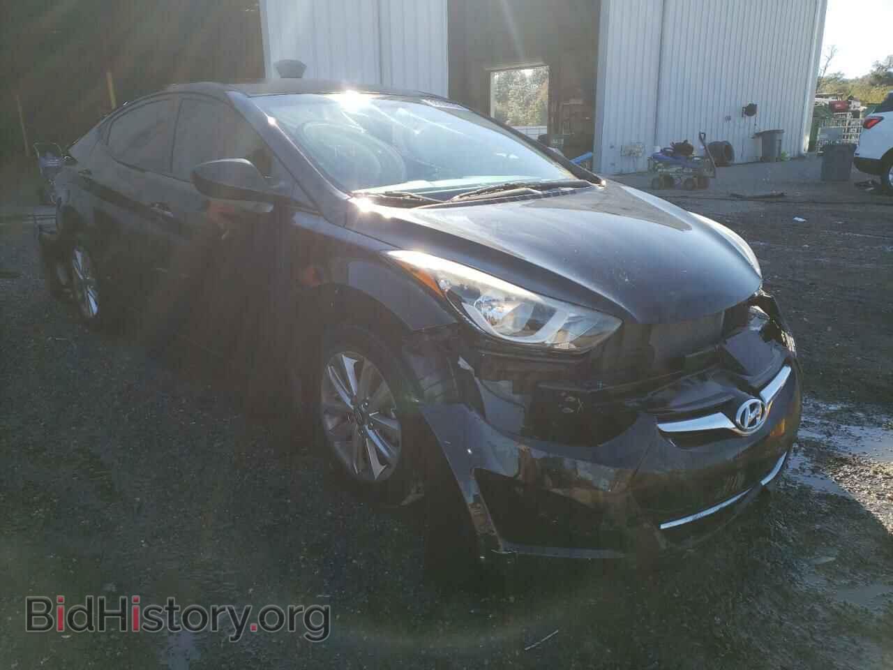 Photo KMHDH4AE3FU379570 - HYUNDAI ELANTRA 2015