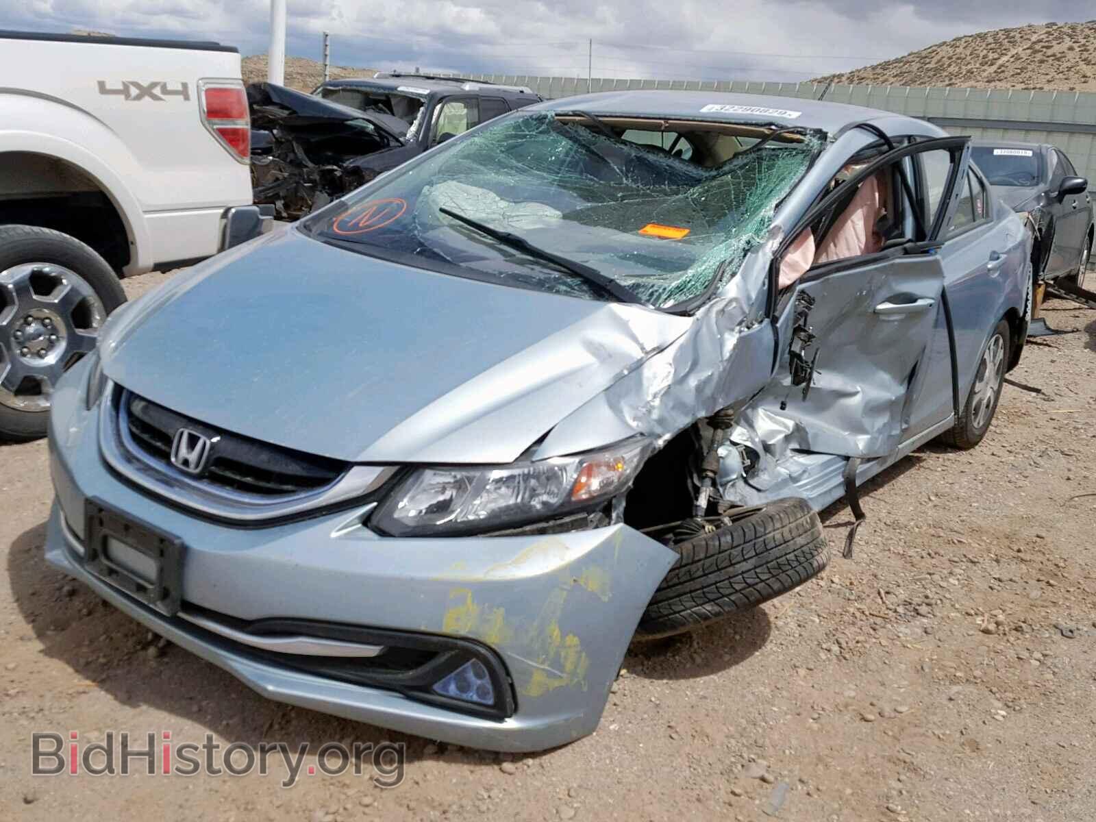 2013 HONDA CIVIC - VIN: 19XFB4F35DE201225 - Фото 2