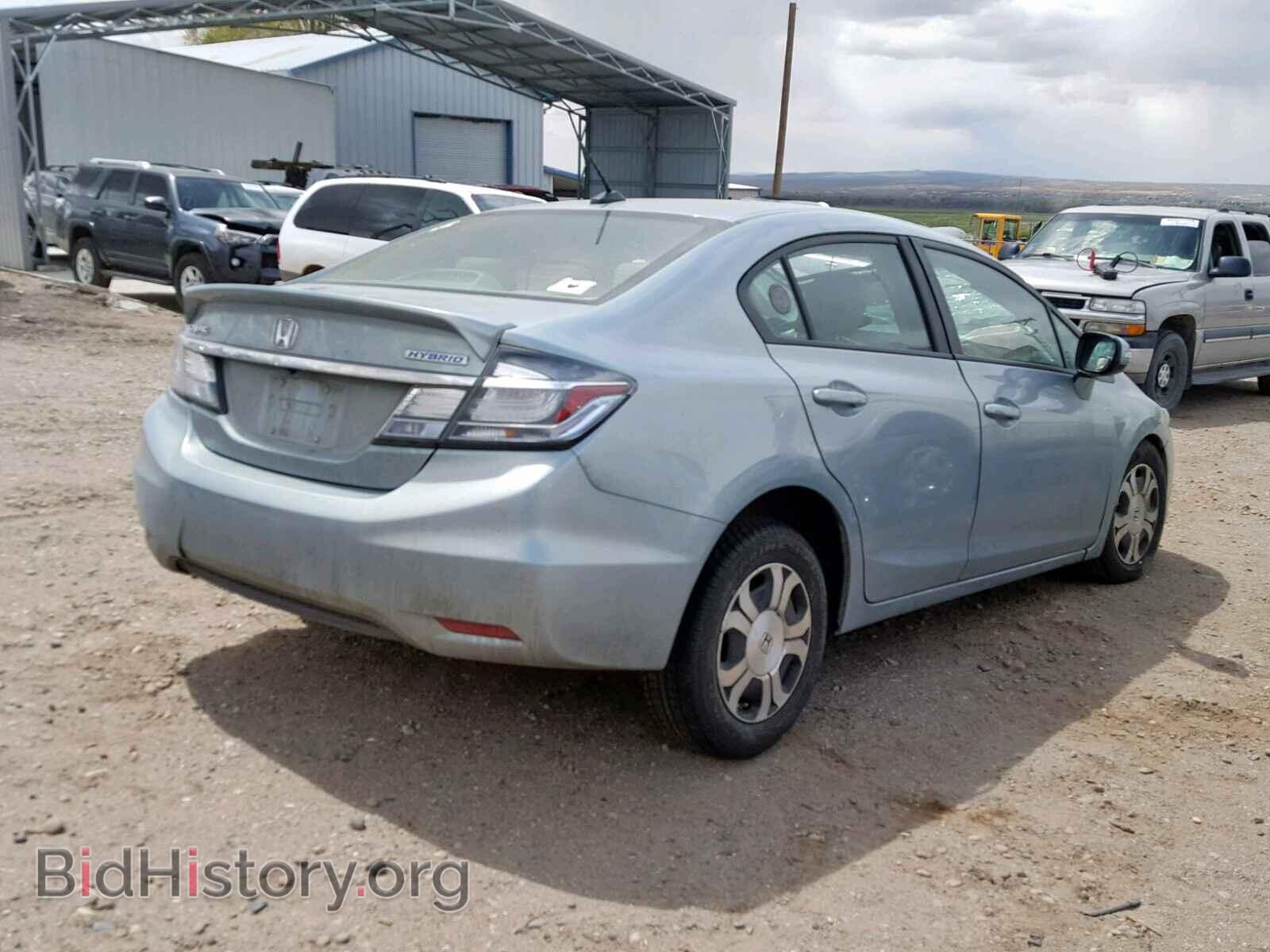 2013 HONDA CIVIC - VIN: 19XFB4F35DE201225 - Фото 4