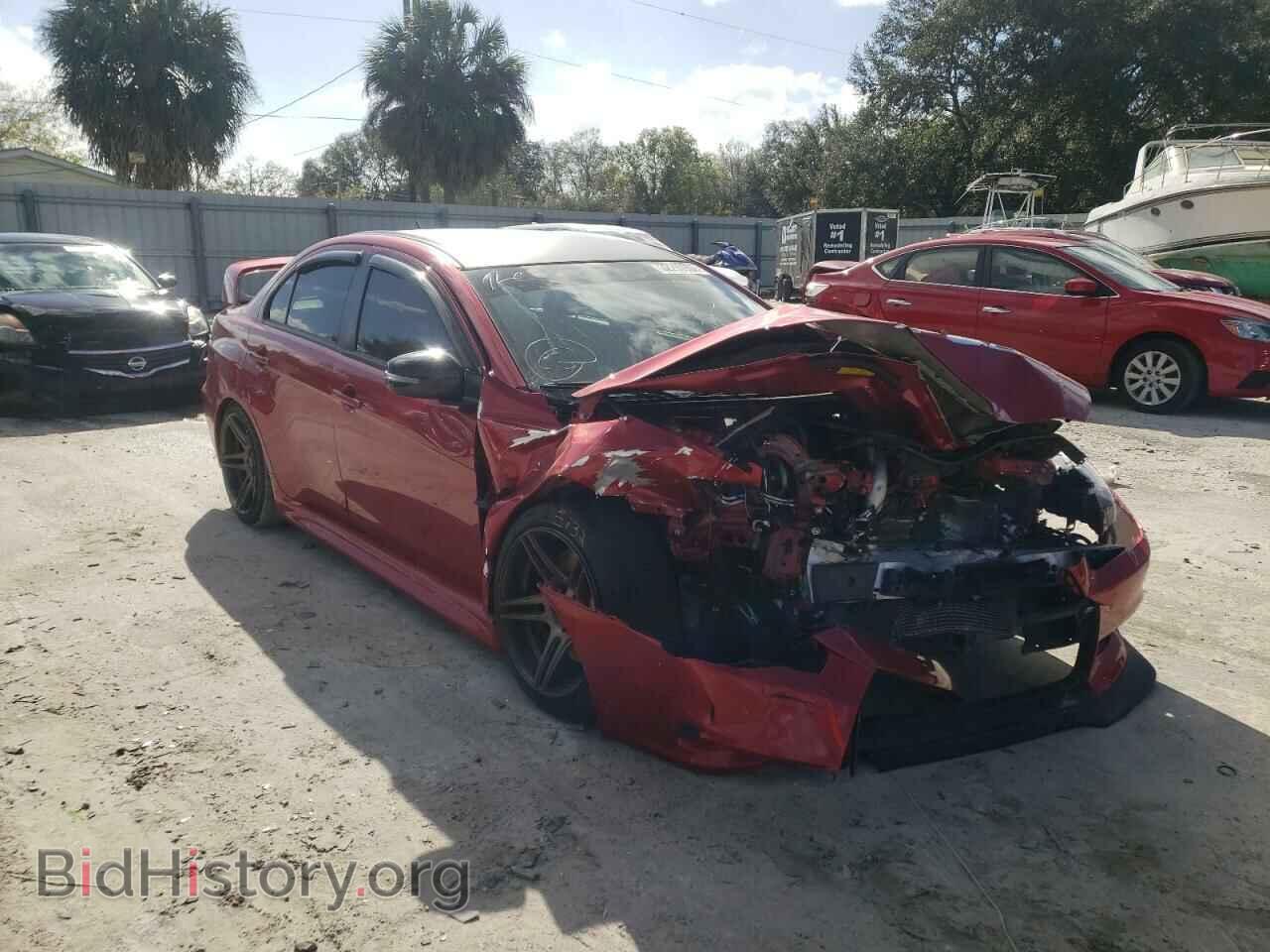 Photo JA32W8FV0FU019074 - MITSUBISHI EVO 2015