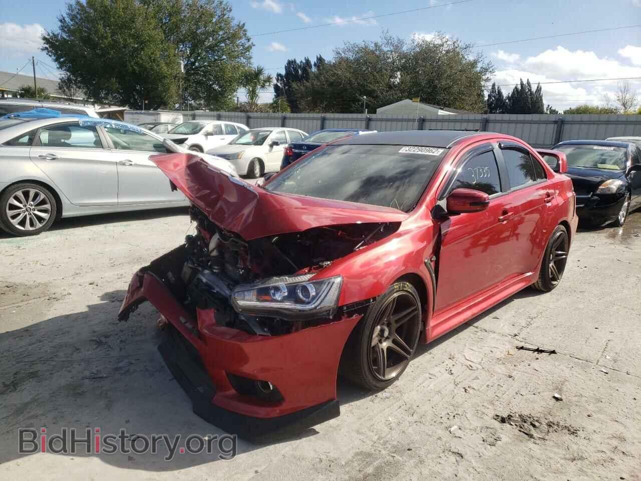2015 MITSUBISHI EVO - VIN: JA32W8FV0FU019074 - Фото 2