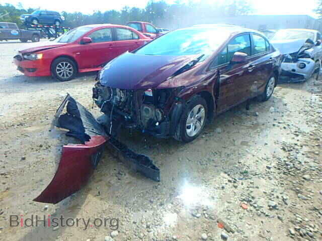 2013 HONDA CIVIC - VIN: 19XFB2F59DE053215 - Фото 2