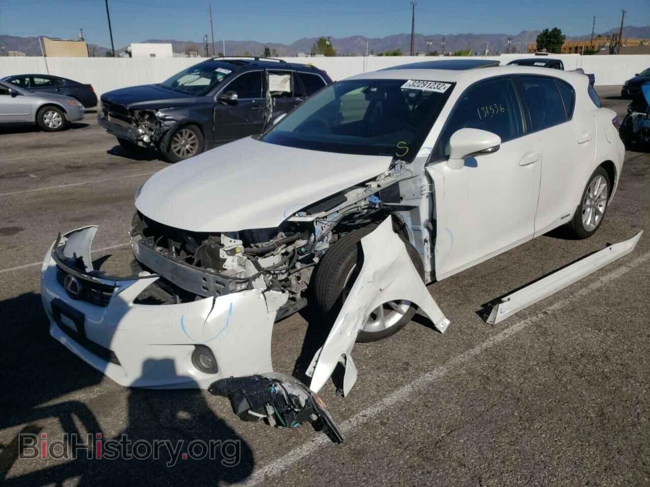 2013 LEXUS CT 200 - VIN: JTHKD5BH6D2149809 - Фото 2
