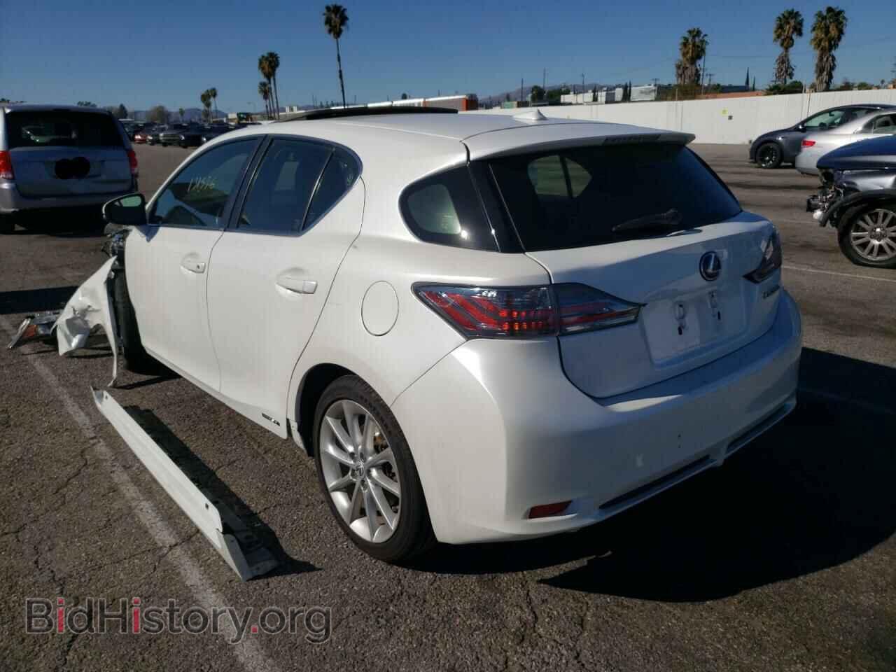 2013 LEXUS CT 200 - VIN: JTHKD5BH6D2149809 - Фото 3