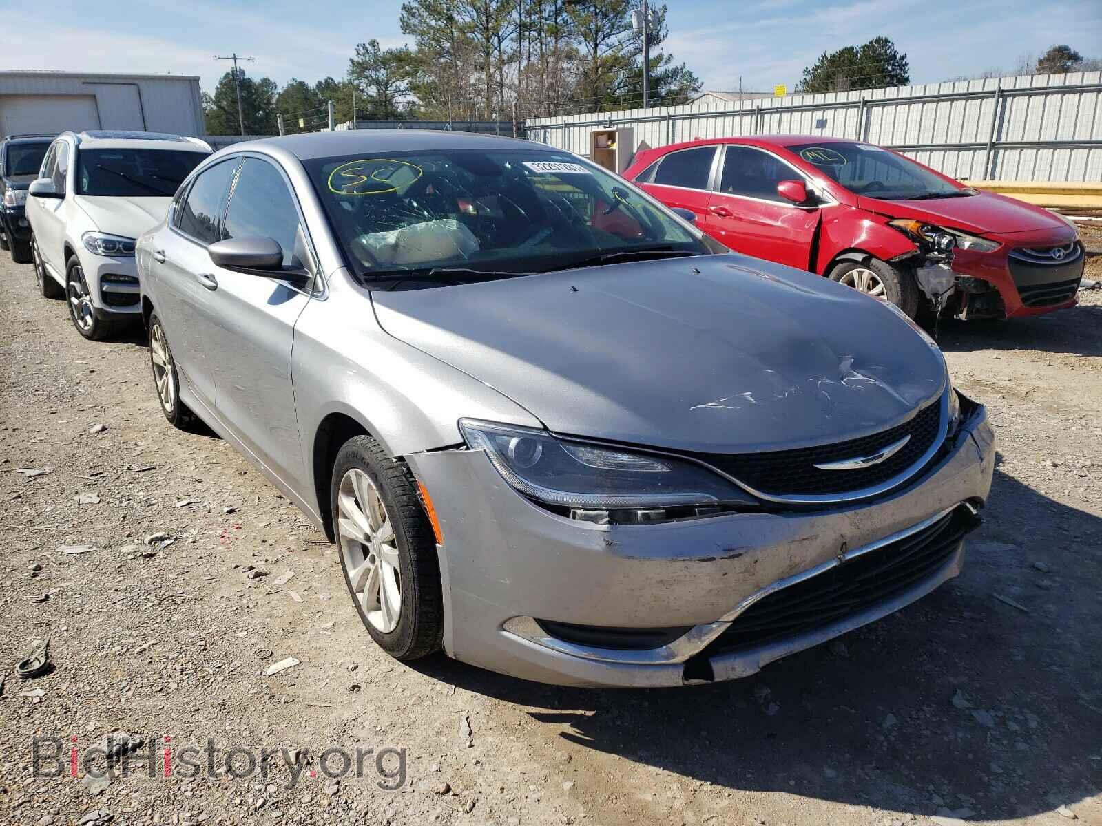 Фотография 1C3CCCAB4FN529747 - CHRYSLER 200 2015