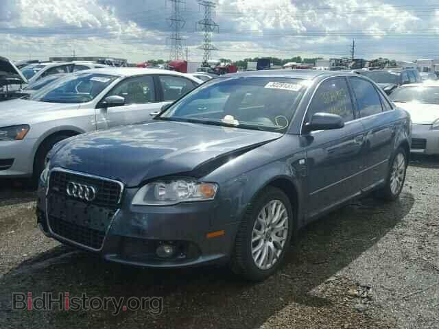 2008 AUDI A4 - VIN: WAUDF78E28A167407 - Фото 2