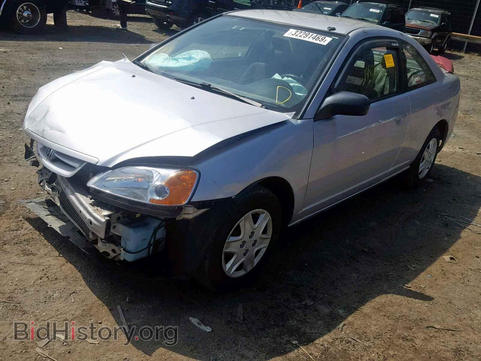 2003 HONDA CIVIC LX - VIN: 1HGEM21503L046920 - Фото 2