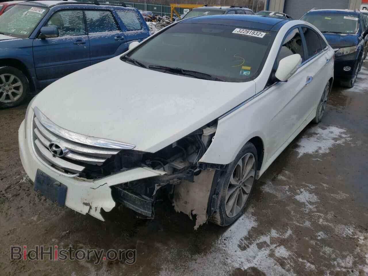 2014 HYUNDAI SONATA - VIN: 5NPEC4AB0EH933377 - Фото 2
