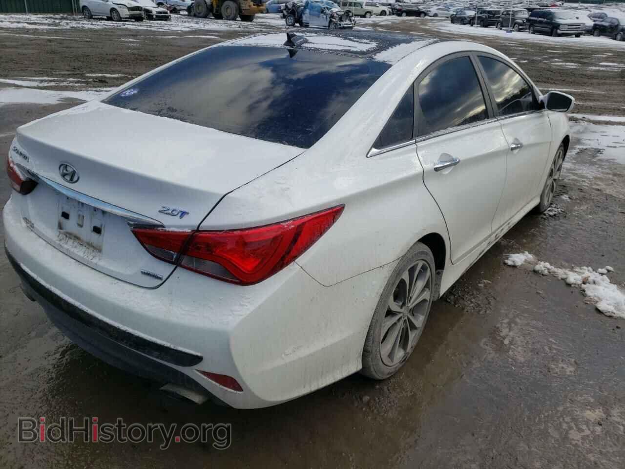 2014 HYUNDAI SONATA - VIN: 5NPEC4AB0EH933377 - Фото 4