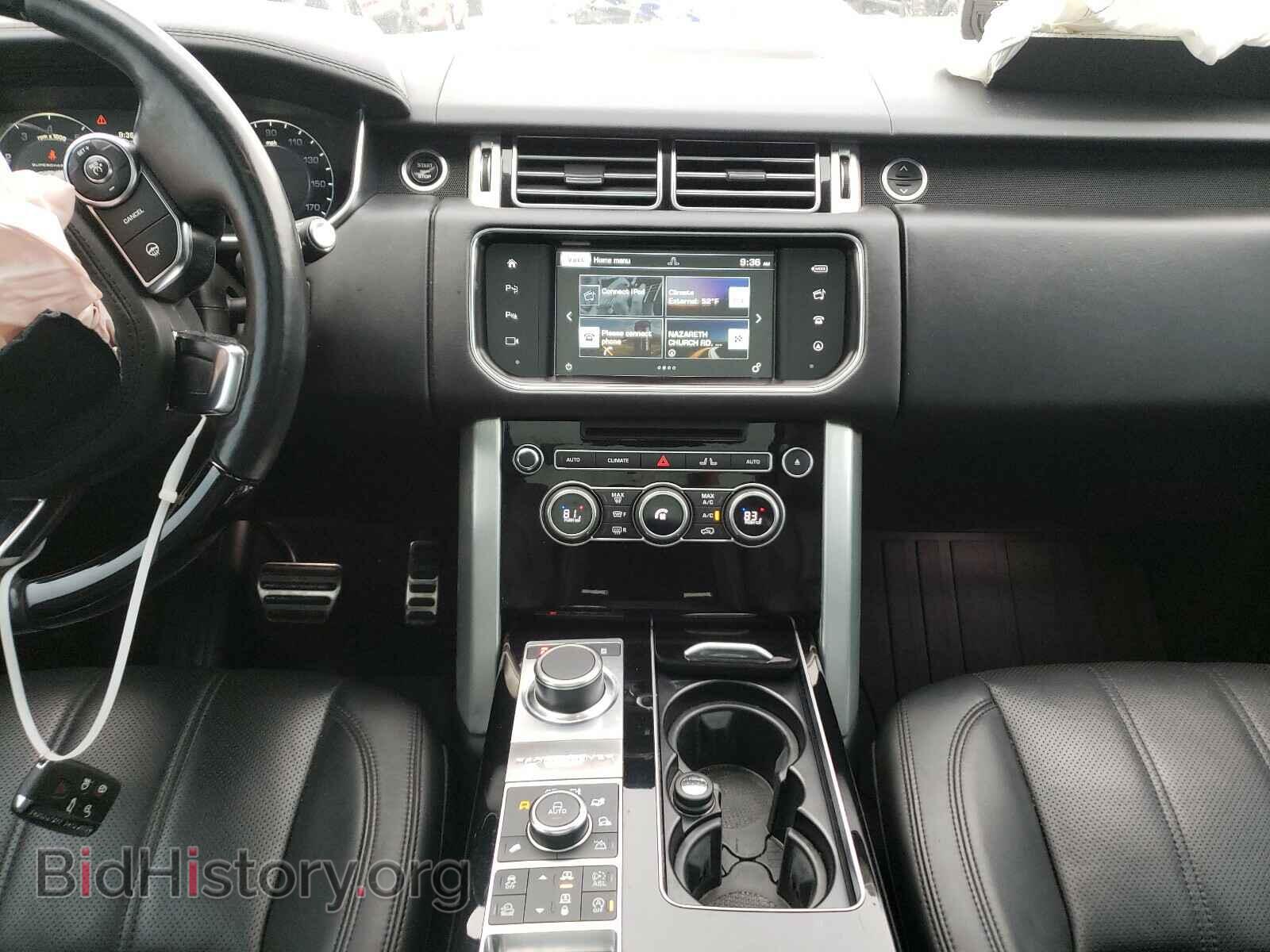 2016 LAND ROVER RANGEROVER - VIN: SALGS2EF4GA255801 - Фото 9