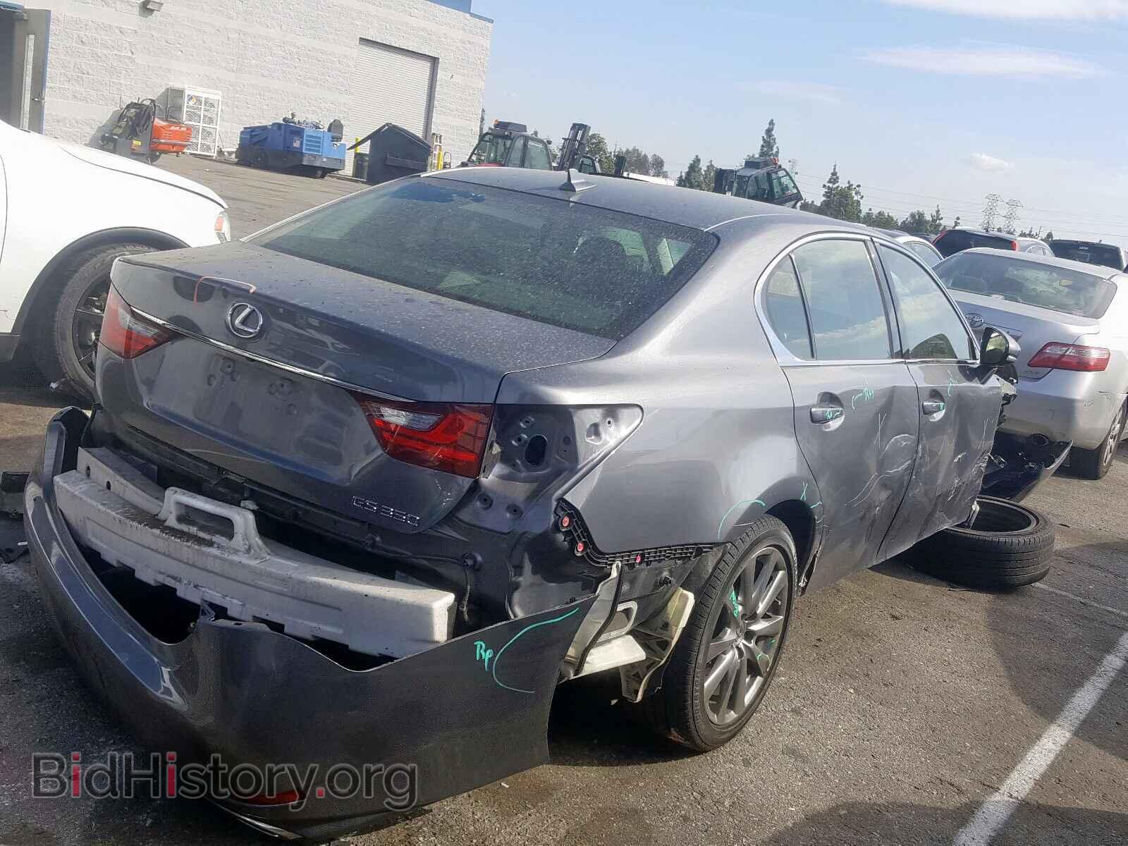 2013 LEXUS GS350 - VIN: JTHBE1BL8D5003937 - Фото 4