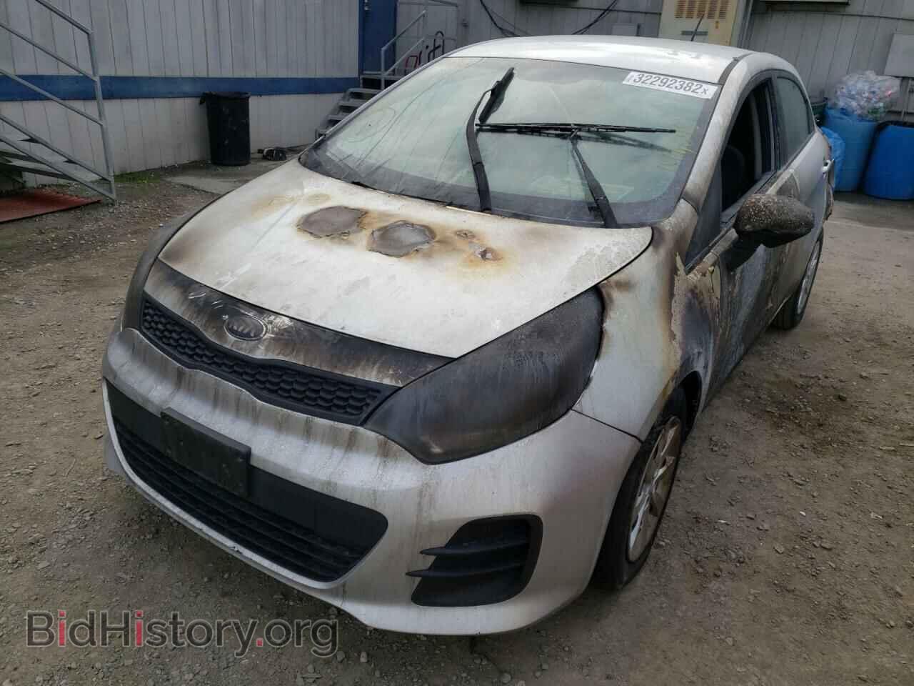 2016 KIA RIO - VIN: KNADM5A35G6621508 - Фото 2