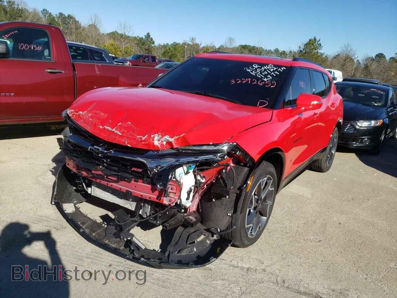 2020 CHEVROLET BLAZER - VIN: 3GNKBERS5LS662066 - Фото 2