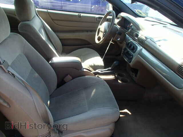 2004 CHRYSLER SEBRING - VIN: 1C3EL55R94N330038 - Фото 5