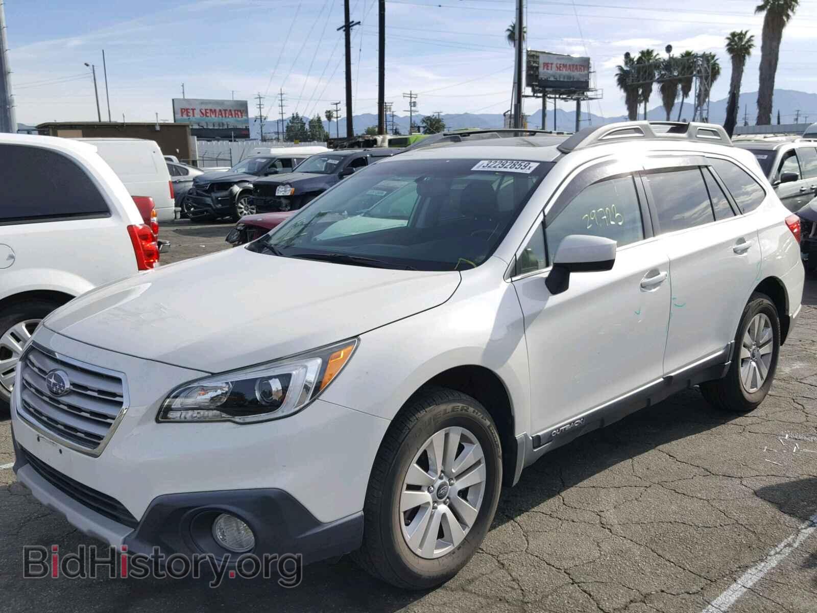 2015 SUBARU OUTBACK 2. - VIN: 4S4BSADC0F3268109 - Фото 2