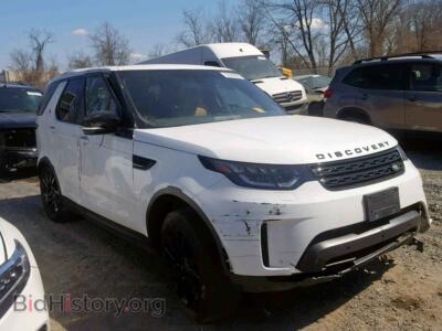 2017 Land Rover DISCOVERY, белый — VIN SALRHBBV1HA030496, Copart