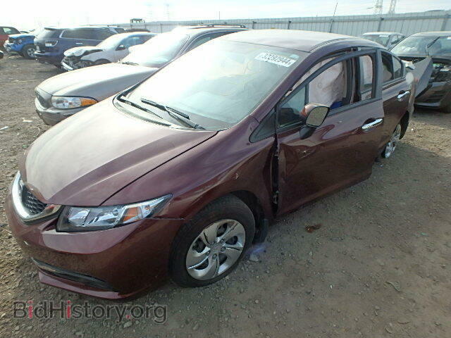 2014 HONDA CIVIC - VIN: 19XFB2F55EE017975 - Фото 2