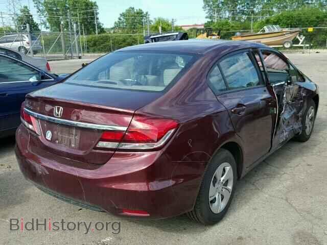 2013 HONDA CIVIC - VIN: 19XFB2F54DE086557 - Фото 4
