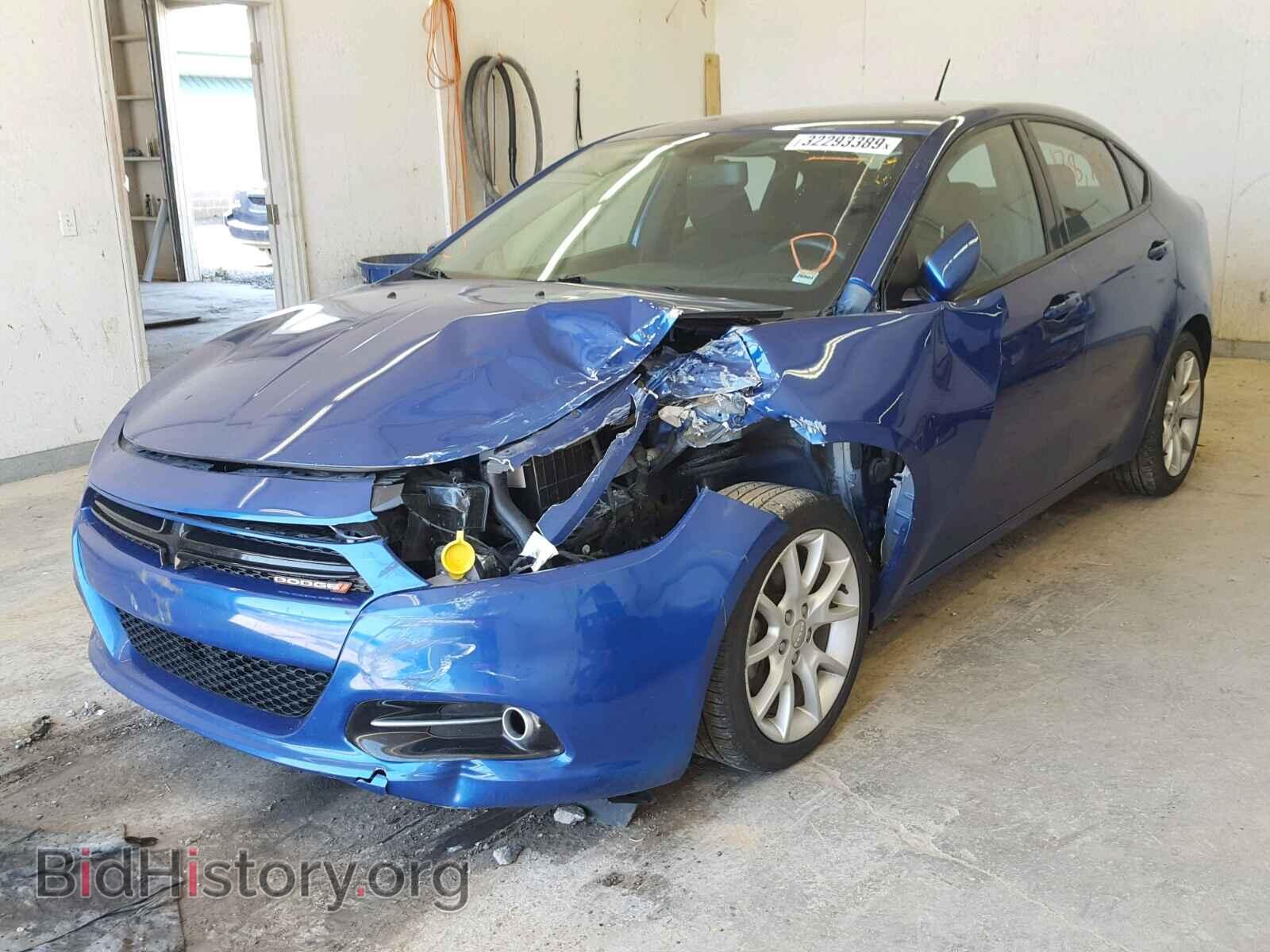 2013 DODGE DART - VIN: 1C3CDFBA0DD335465 - Фото 2
