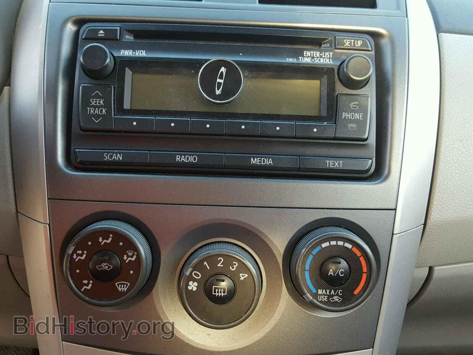 2012 TOYOTA COROLLA BA - VIN: 5YFBU4EE7CP004629 - Фото 9