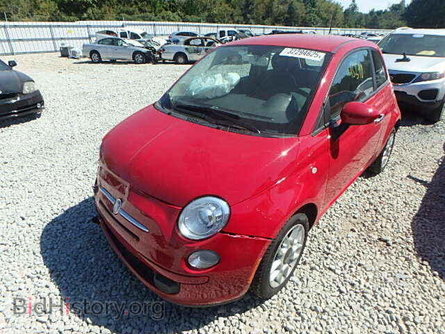 2012 FIAT 500 - VIN: 3C3CFFAR6CT127178 - Фото 2