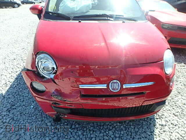 2012 FIAT 500 - VIN: 3C3CFFAR6CT127178 - Фото 10