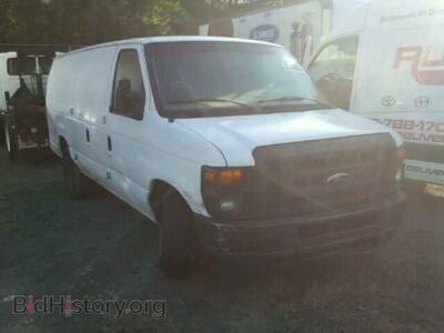 2008 Ford ECONOLINE, белый — VIN 1FTNS24L68DA40488, Copart