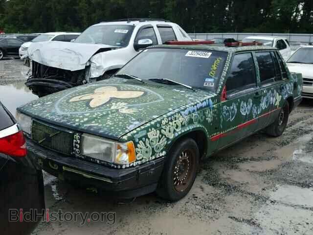 1991 VOLVO 740 - VIN: YV1FA8849M2516908 - Фото 2