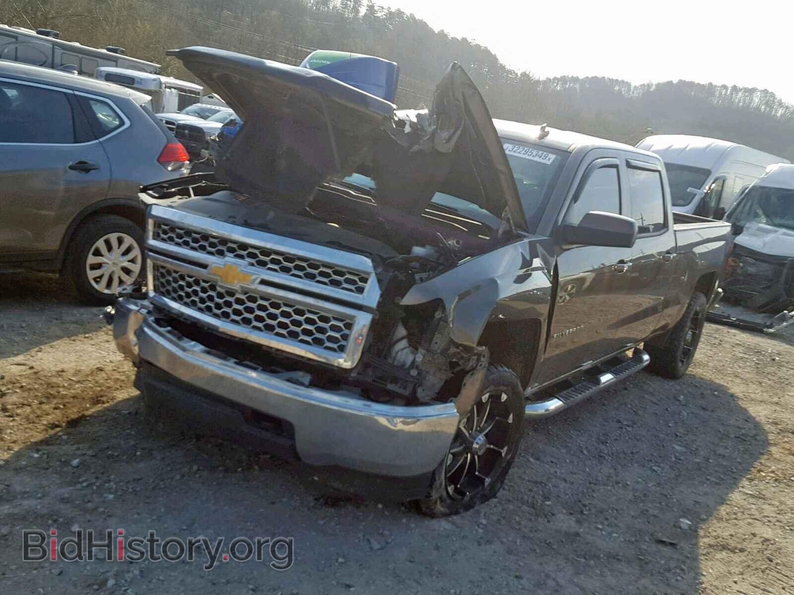 2014 CHEVROLET SILVERADO - VIN: 3GCUKREC2EG208399 - Фото 2