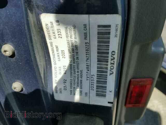 1992 VOLVO 740 - VIN: YV1FW8817N2358223 - Фото 10