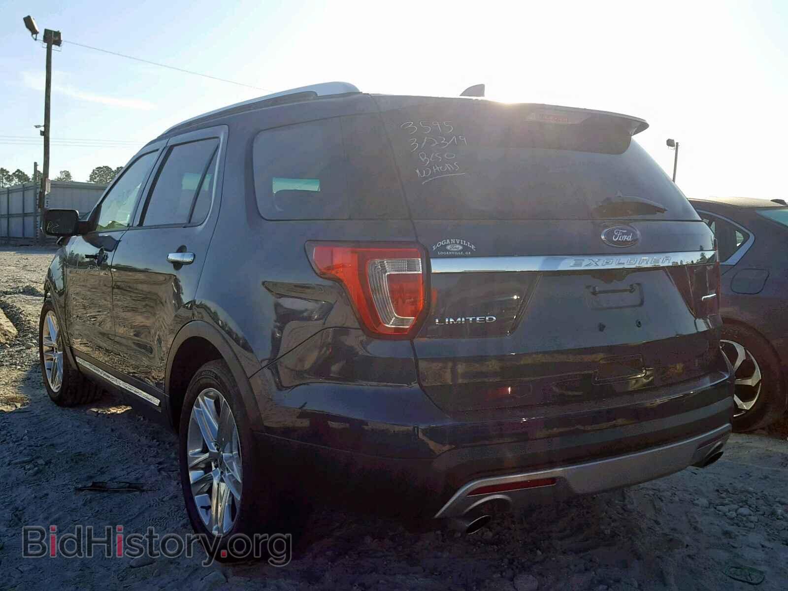 2016 FORD EXPLORER L - VIN: 1FM5K7F8XGGA60614 - Фото 3