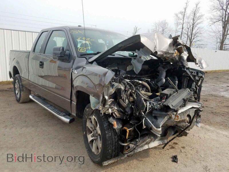 2014 Ford F150 F150 Super (VIN 1FTFX1EF4EFC65341) — фото 1 из 10, Copart, повреждение: передняя часть