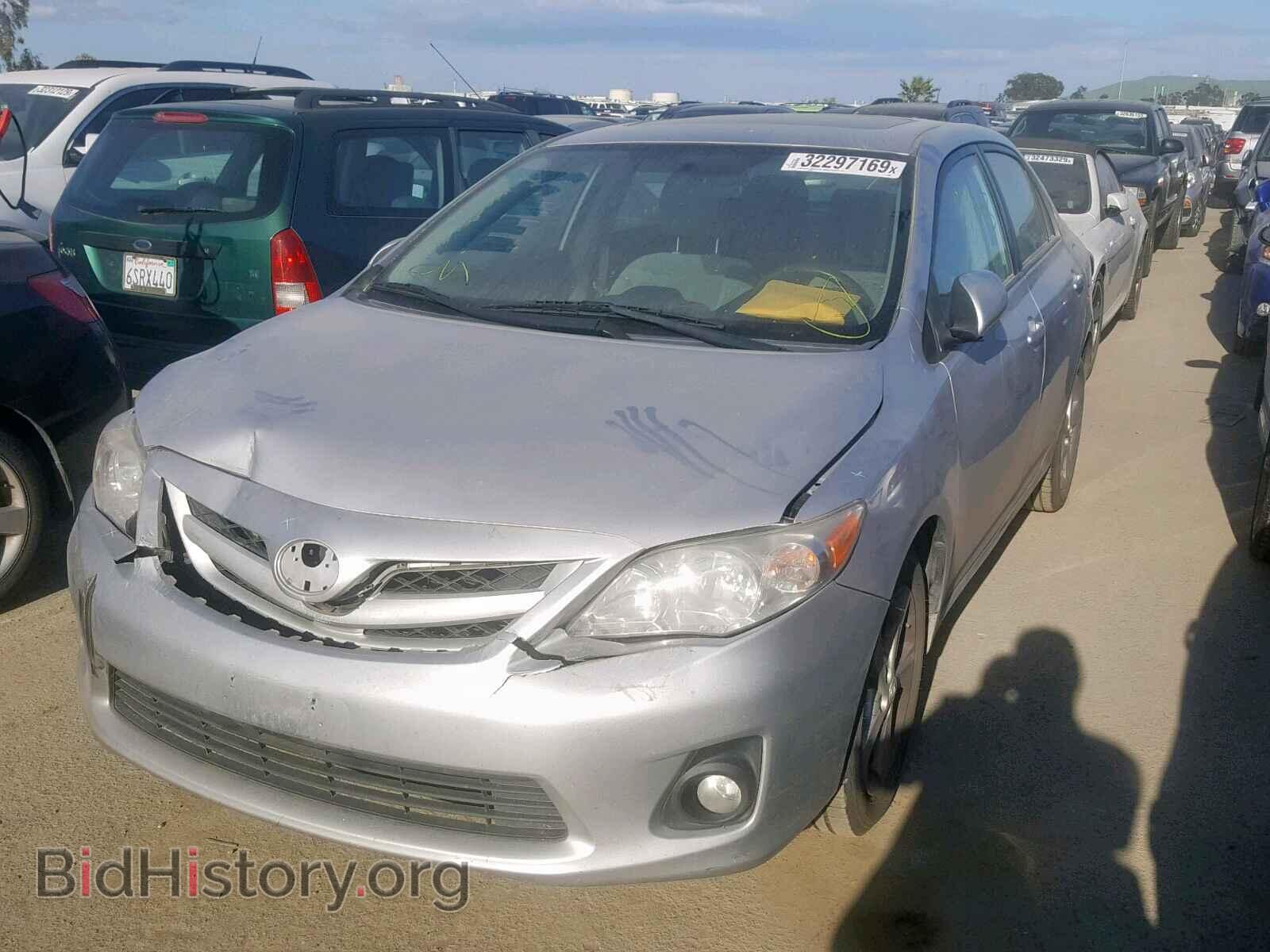 2012 TOYOTA COROLLA BA - VIN: 2T1BU4EE1CC762286 - Фото 2