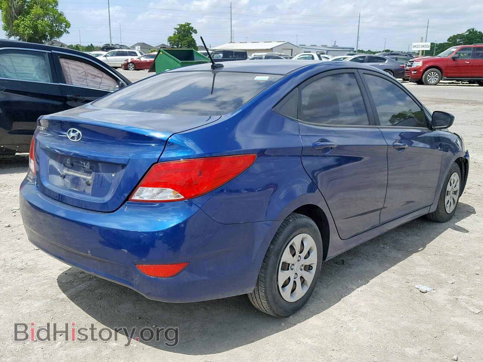 2015 HYUNDAI ACCENT - VIN: KMHCT4AE8FU828073 - Фото 4