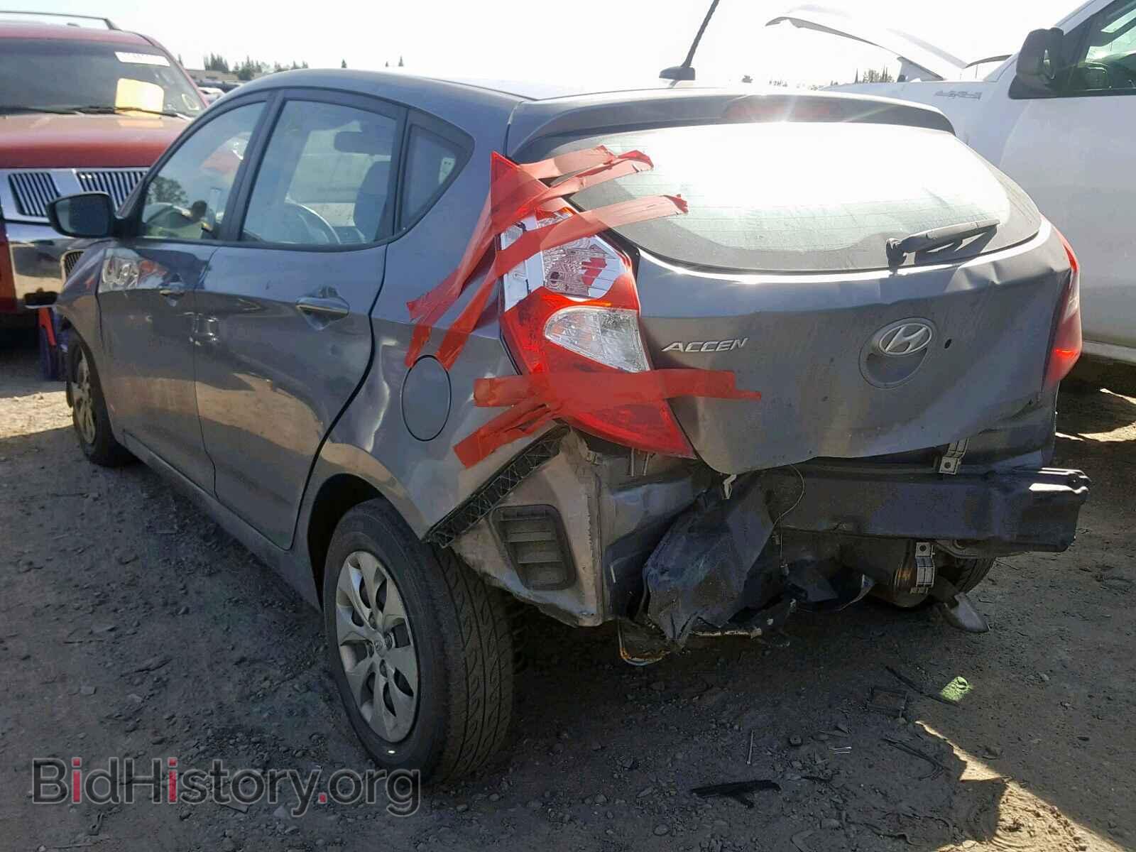 2015 HYUNDAI ACCENT - VIN: KMHCT5AE3FU219558 - Фото 3