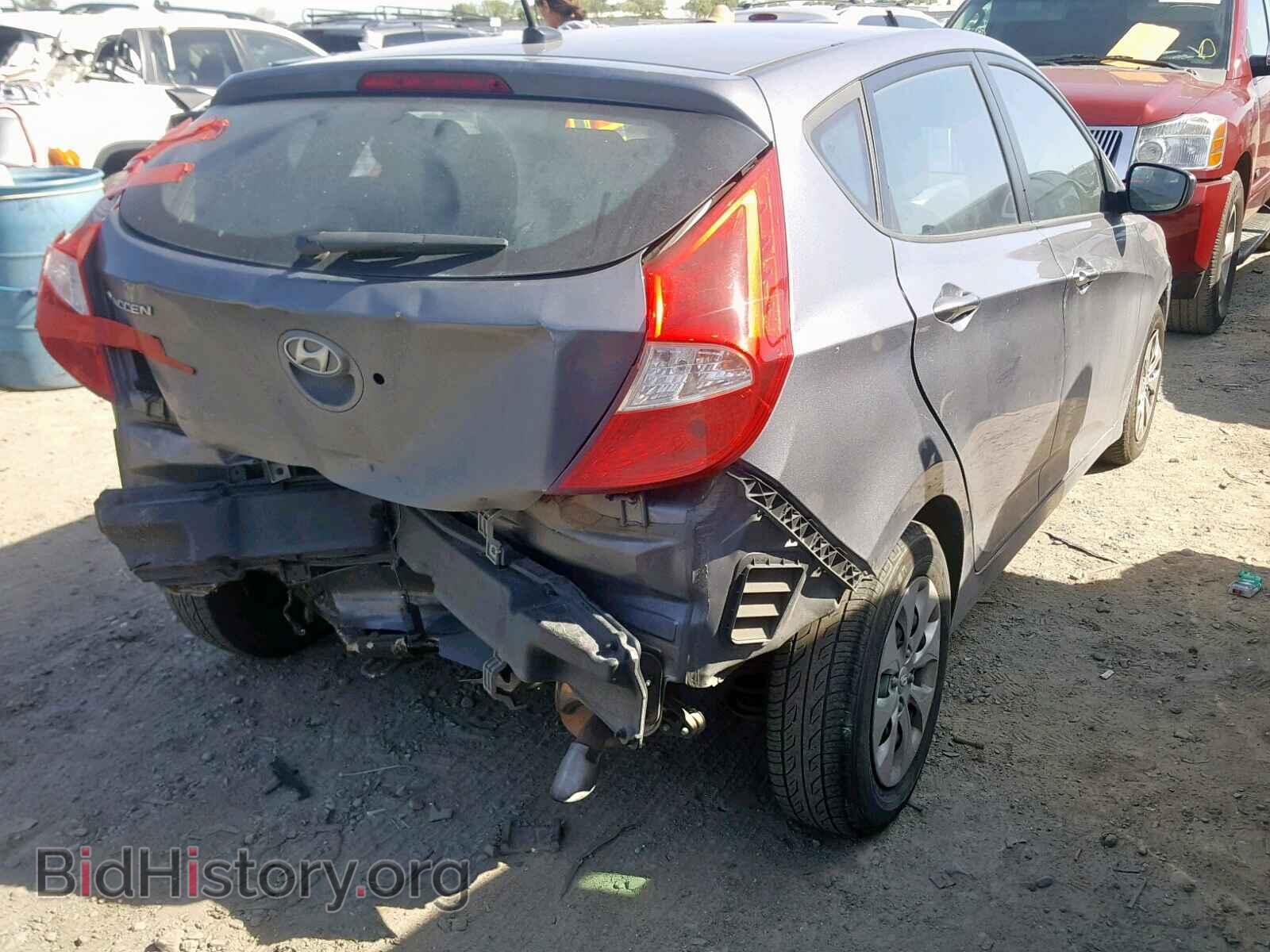 2015 HYUNDAI ACCENT - VIN: KMHCT5AE3FU219558 - Фото 4